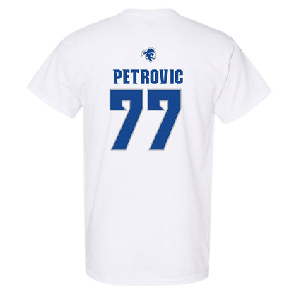 Seton Hall - NCAA Men's Basketball : Mihailo Petrovic - Classic Shersey T-Shirt-1