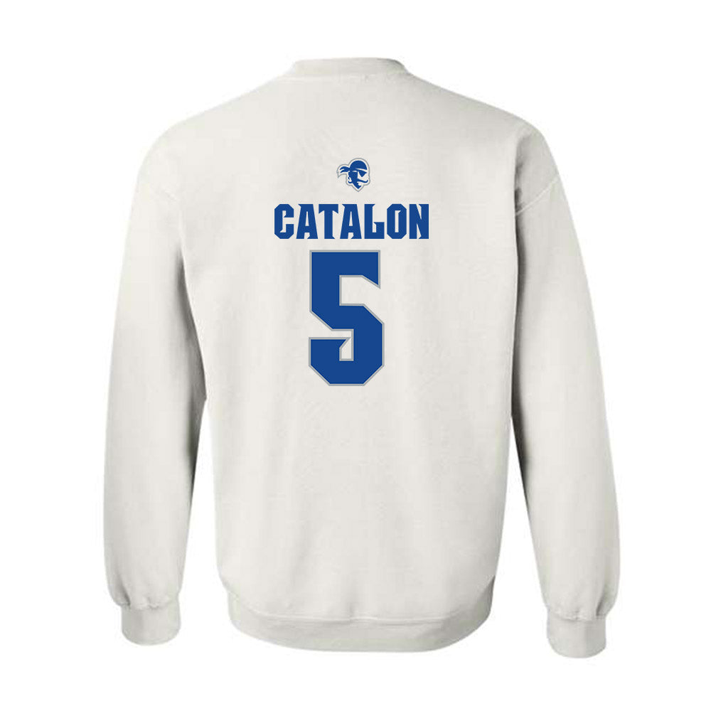 Seton Hall - NCAA Women's Basketball : Savannah Catalon - Classic Shersey Crewneck Sweatshirt-1