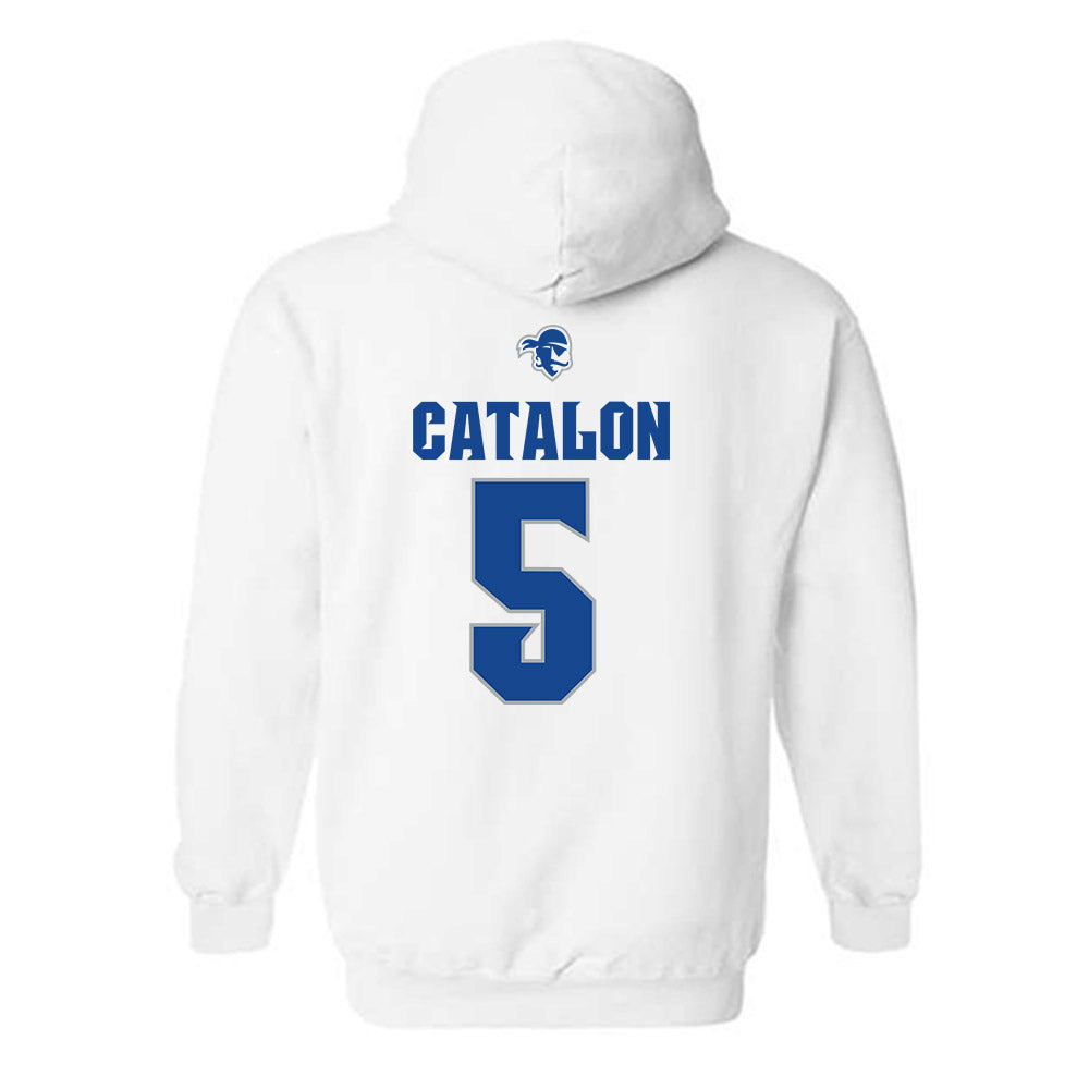Seton Hall - NCAA Women's Basketball : Savannah Catalon - Classic Shersey Hooded Sweatshirt-1