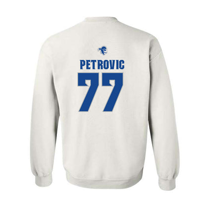 Seton Hall - NCAA Men's Basketball : Mihailo Petrovic - Classic Shersey Crewneck Sweatshirt-1