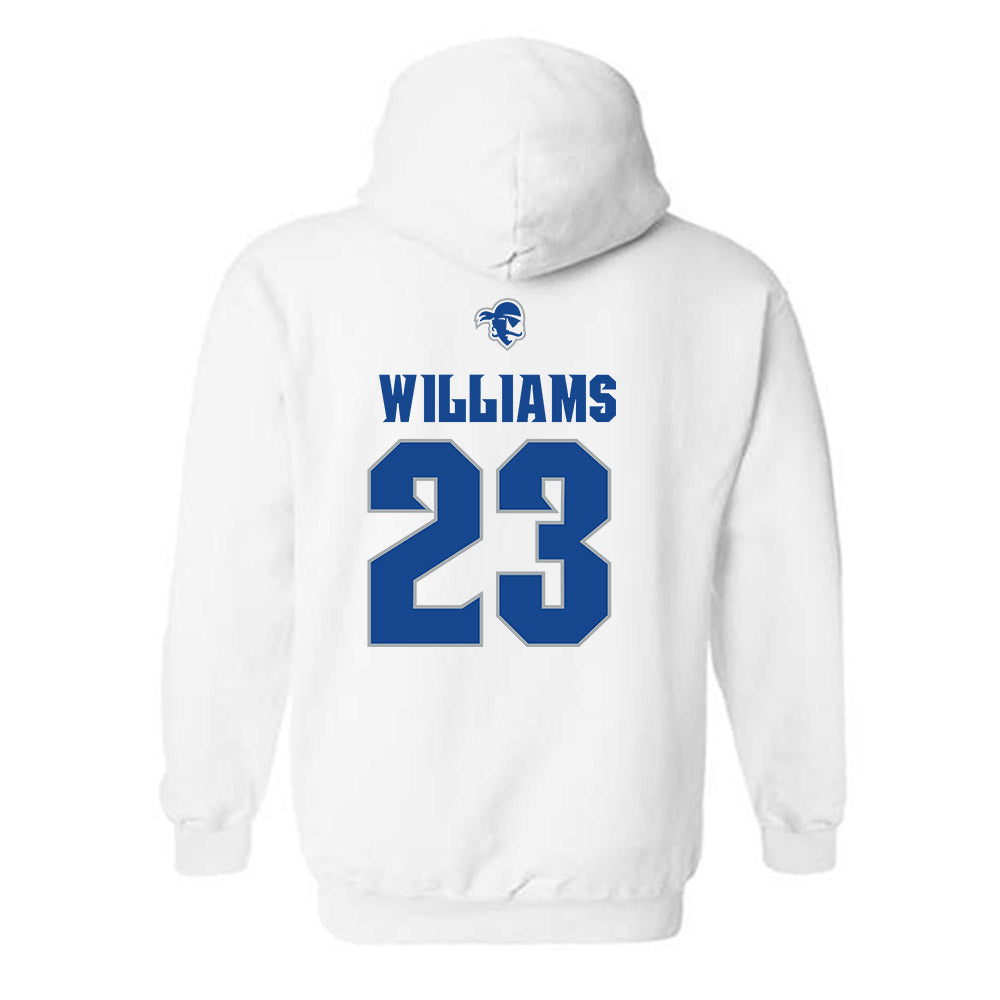 Seton Hall - NCAA Men's Basketball : Michael Williams - Classic Shersey Hooded Sweatshirt-1