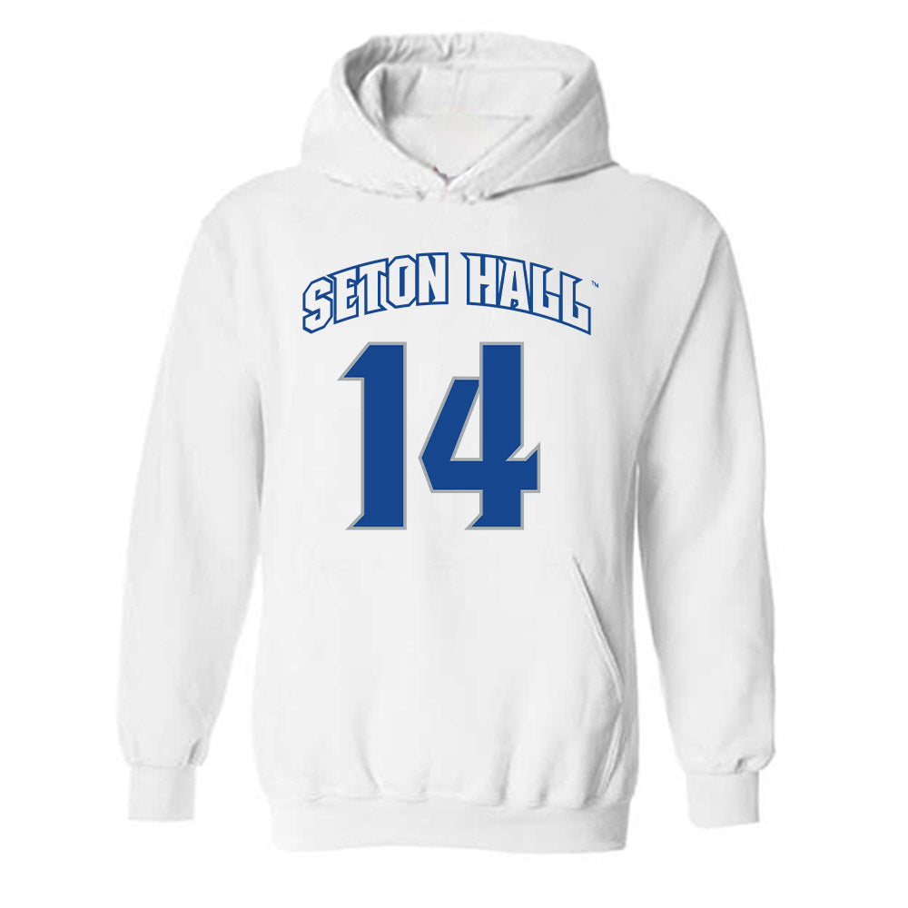 Seton Hall - NCAA Men's Basketball : AJ Staton McCray - Classic Shersey Hooded Sweatshirt-0