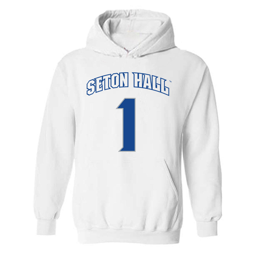 Seton Hall - NCAA Men's Basketball : Jacob Dar - Classic Shersey Hooded Sweatshirt-0