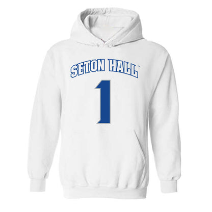 Seton Hall - NCAA Men's Basketball : Jacob Dar - Classic Shersey Hooded Sweatshirt-0