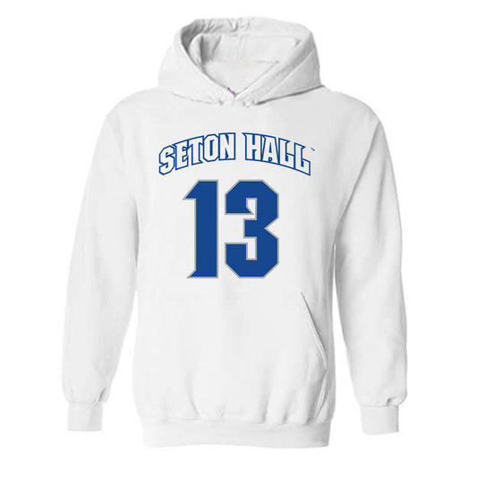 Seton Hall - NCAA Men's Basketball : Treymane Parker - Classic Shersey Hooded Sweatshirt-0