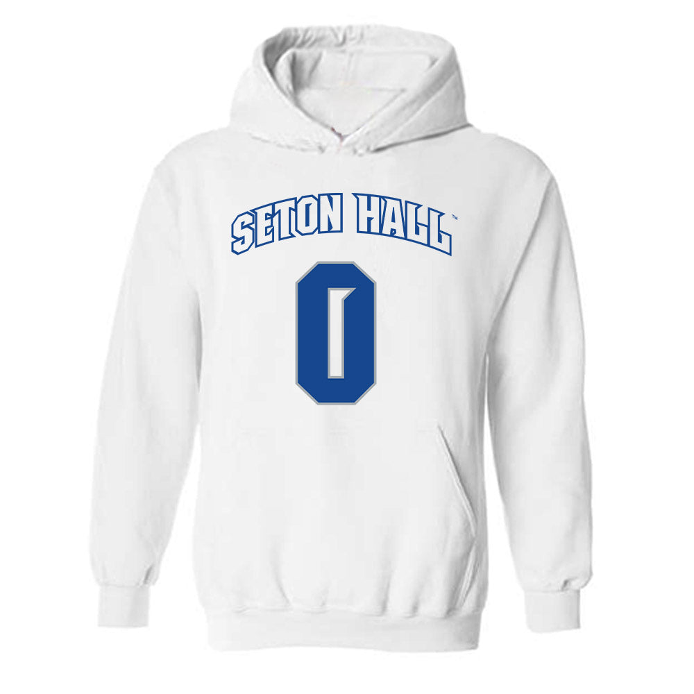 Seton Hall - NCAA Men's Basketball : Adam Clark - Classic Shersey Hooded Sweatshirt-0