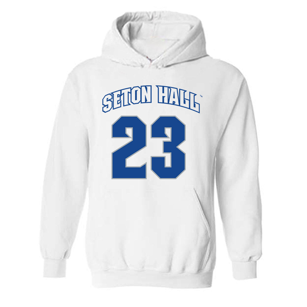 Seton Hall - NCAA Men's Basketball : Michael Williams - Classic Shersey Hooded Sweatshirt-0