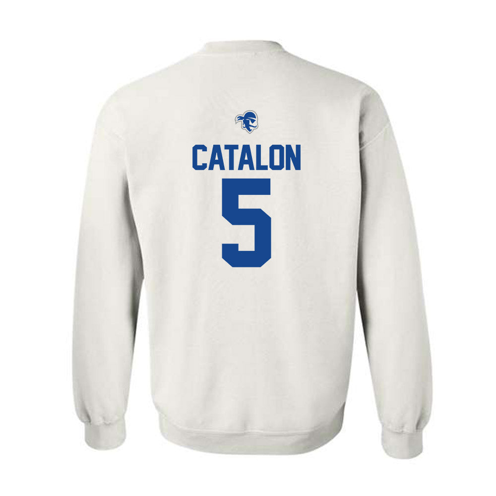 Seton Hall - NCAA Women's Basketball : Savannah Catalon - Classic Shersey Crewneck Sweatshirt-1