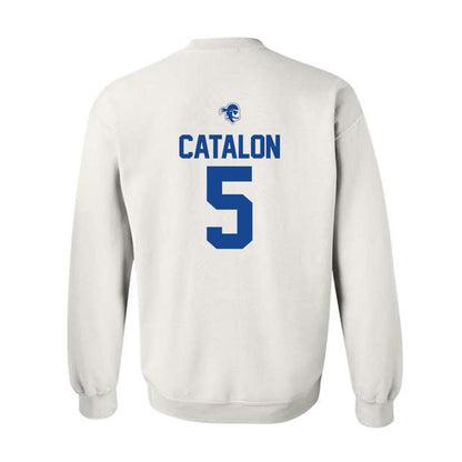Seton Hall - NCAA Women's Basketball : Savannah Catalon - Classic Shersey Crewneck Sweatshirt-1