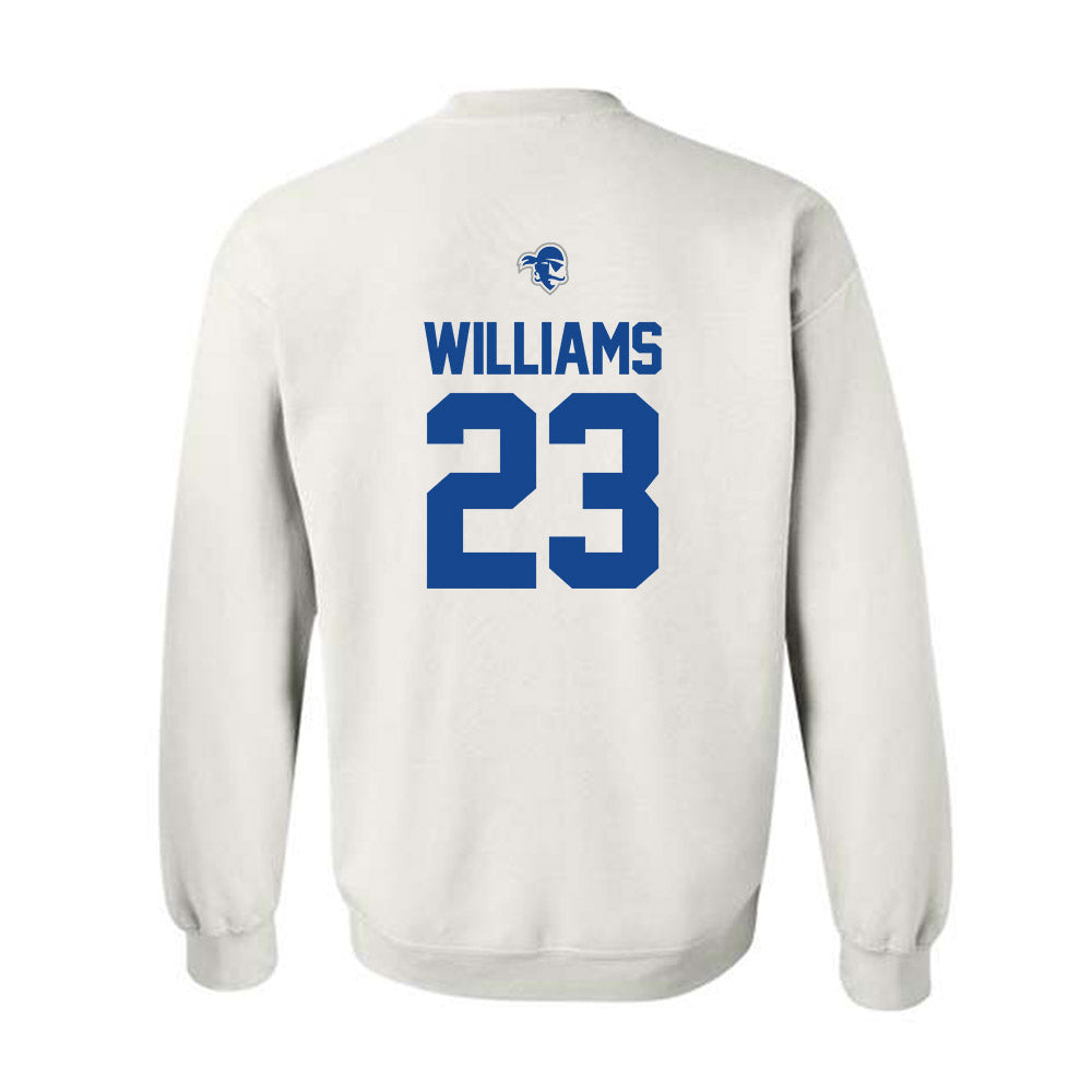 Seton Hall - NCAA Men's Basketball : Michael Williams - Classic Shersey Crewneck Sweatshirt-1