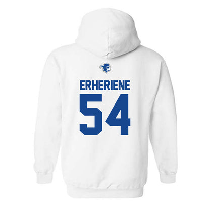 Seton Hall - NCAA Men's Basketball : Godswill Erheriene - Classic Shersey Hooded Sweatshirt-1
