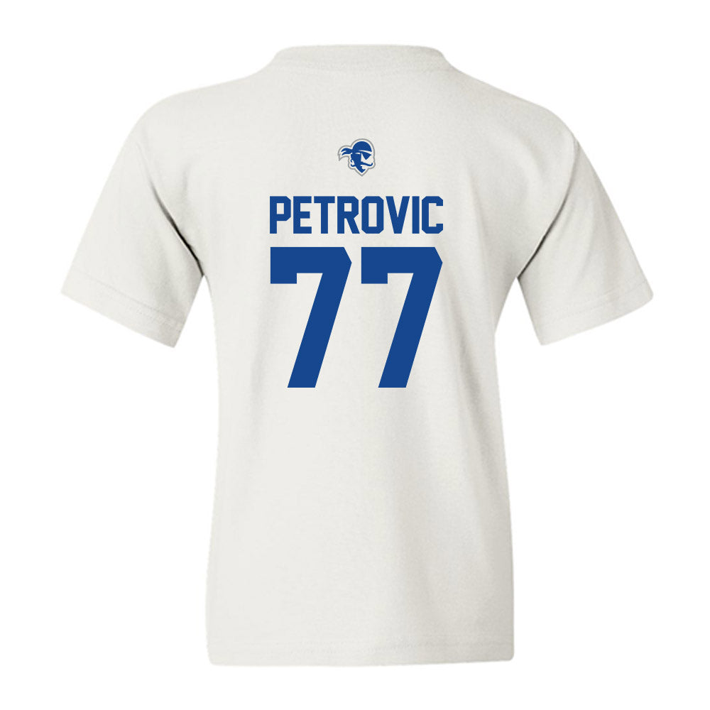Seton Hall - NCAA Men's Basketball : Mihailo Petrovic - Classic Shersey Youth T-Shirt-1