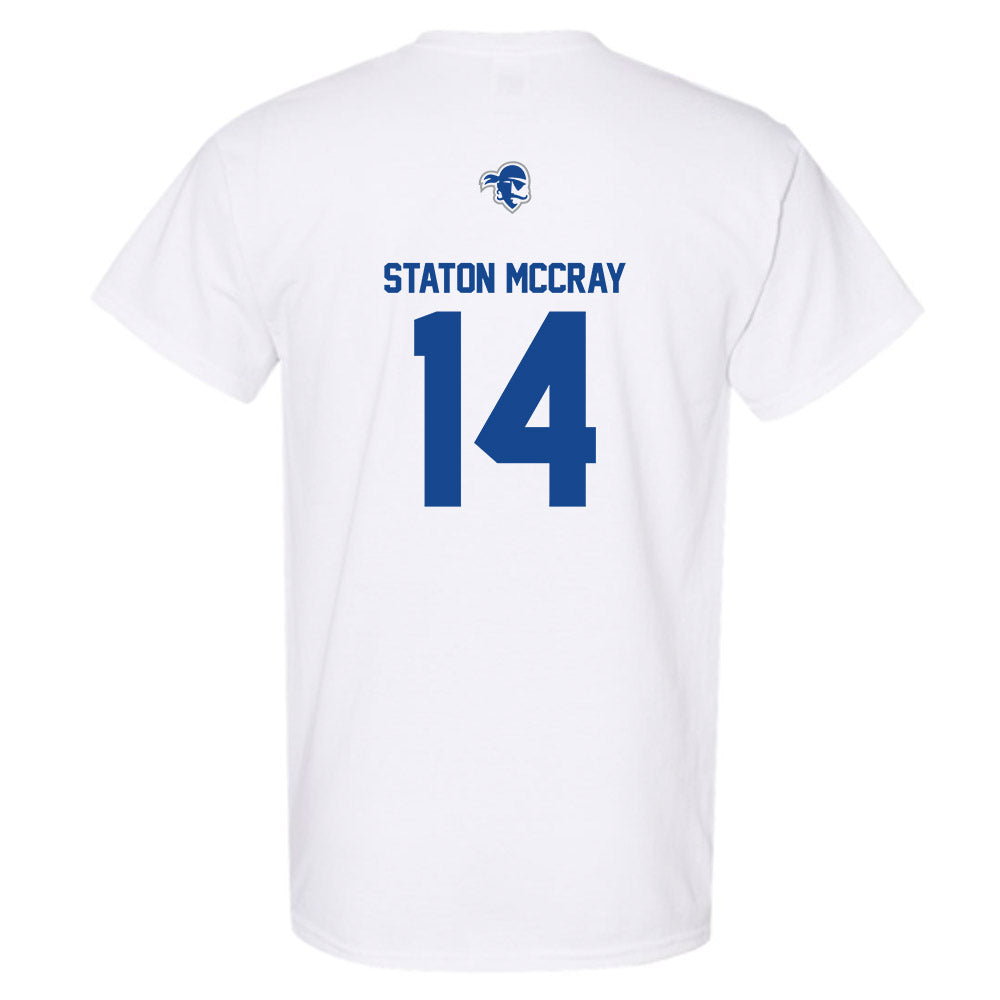Seton Hall - NCAA Men's Basketball : AJ Staton McCray - Classic Shersey T-Shirt-1