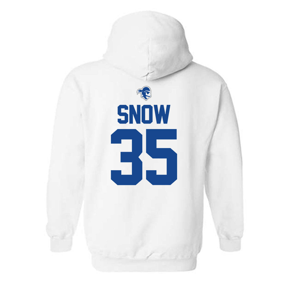 Seton Hall - NCAA Women's Basketball : Jada. Snow - Classic Shersey Hooded Sweatshirt-1