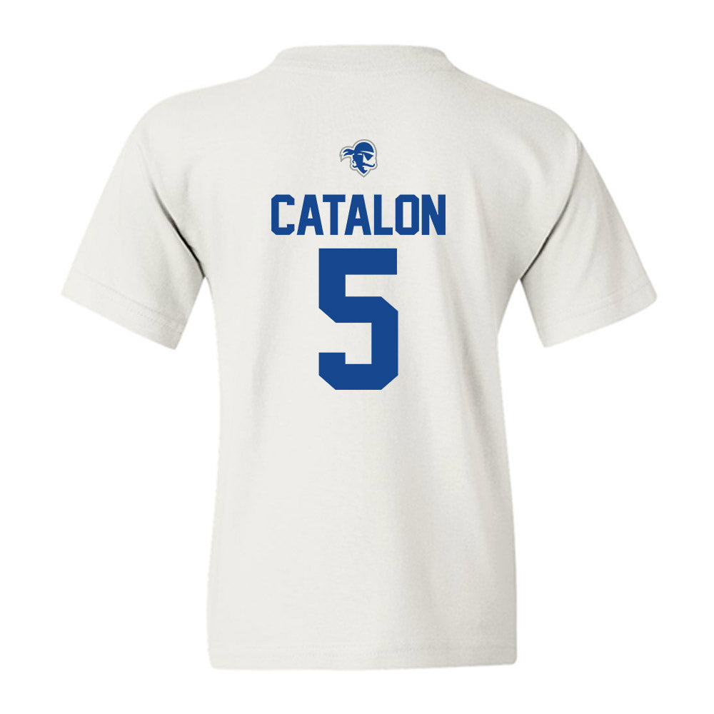 Seton Hall - NCAA Women's Basketball : Savannah Catalon - Classic Shersey Youth T-Shirt-1