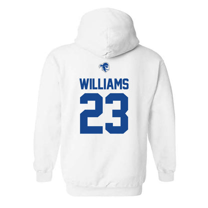 Seton Hall - NCAA Men's Basketball : Michael Williams - Classic Shersey Hooded Sweatshirt-1