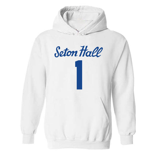 Seton Hall - NCAA Men's Basketball : Jacob Dar - Classic Shersey Hooded Sweatshirt-0