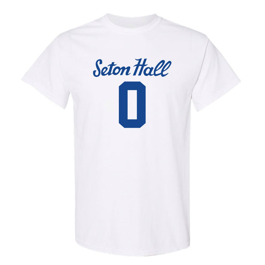 Seton Hall - NCAA Men's Basketball : Adam Clark - Classic Shersey T-Shirt-0