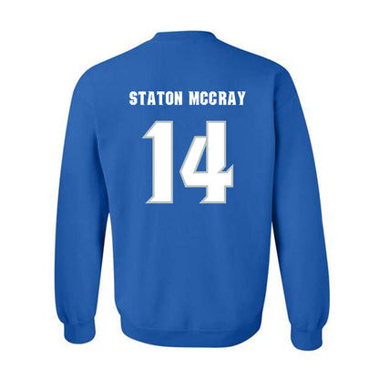 Seton Hall - NCAA Men's Basketball : AJ Staton McCray - Generic Shersey Crewneck Sweatshirt-1