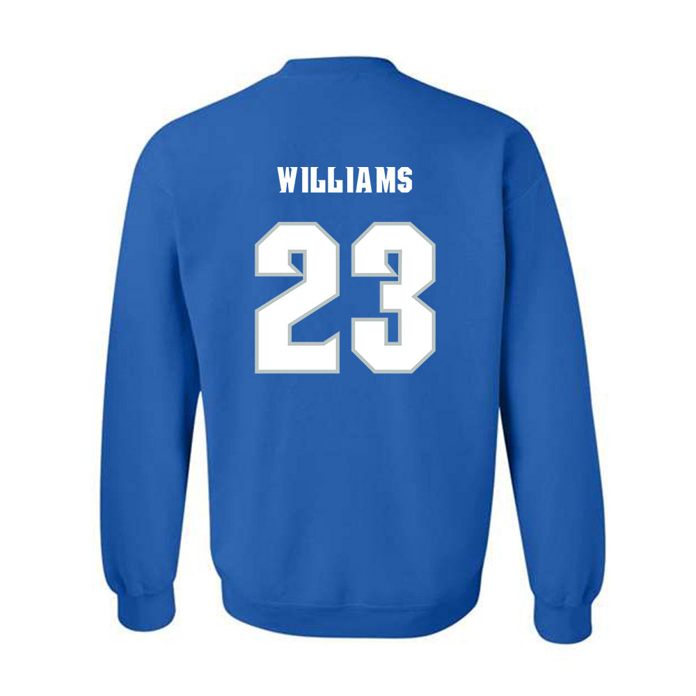 Seton Hall - NCAA Men's Basketball : Michael Williams - Generic Shersey Crewneck Sweatshirt-1