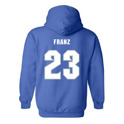 Seton Hall - NCAA Women's Basketball : Baylor Franz - Generic Shersey Hooded Sweatshirt-1