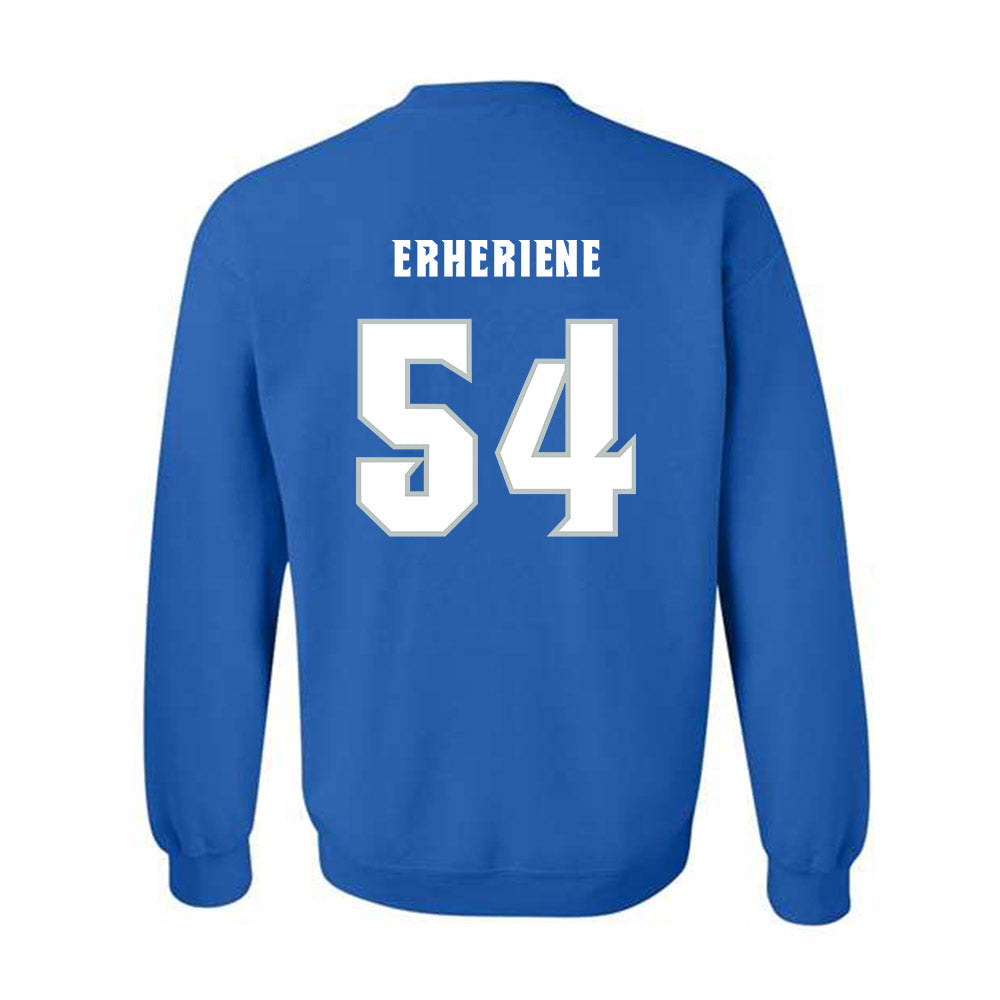 Seton Hall - NCAA Men's Basketball : Godswill Erheriene - Generic Shersey Crewneck Sweatshirt-1