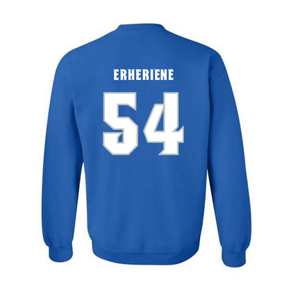 Seton Hall - NCAA Men's Basketball : Godswill Erheriene - Generic Shersey Crewneck Sweatshirt-1
