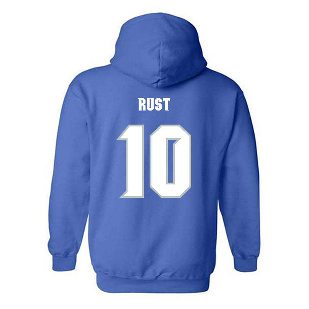 Seton Hall - NCAA Women's Basketball : Cameron Rust - Generic Shersey Hooded Sweatshirt-1
