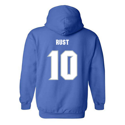 Seton Hall - NCAA Women's Basketball : Cameron Rust - Generic Shersey Hooded Sweatshirt-1