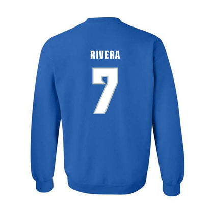 Seton Hall - NCAA Men's Basketball : Joshua Rivera - Generic Shersey Crewneck Sweatshirt-1