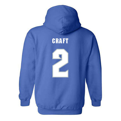 Seton Hall - NCAA Women's Basketball : Jakahla Craft - Generic Shersey Hooded Sweatshirt-1