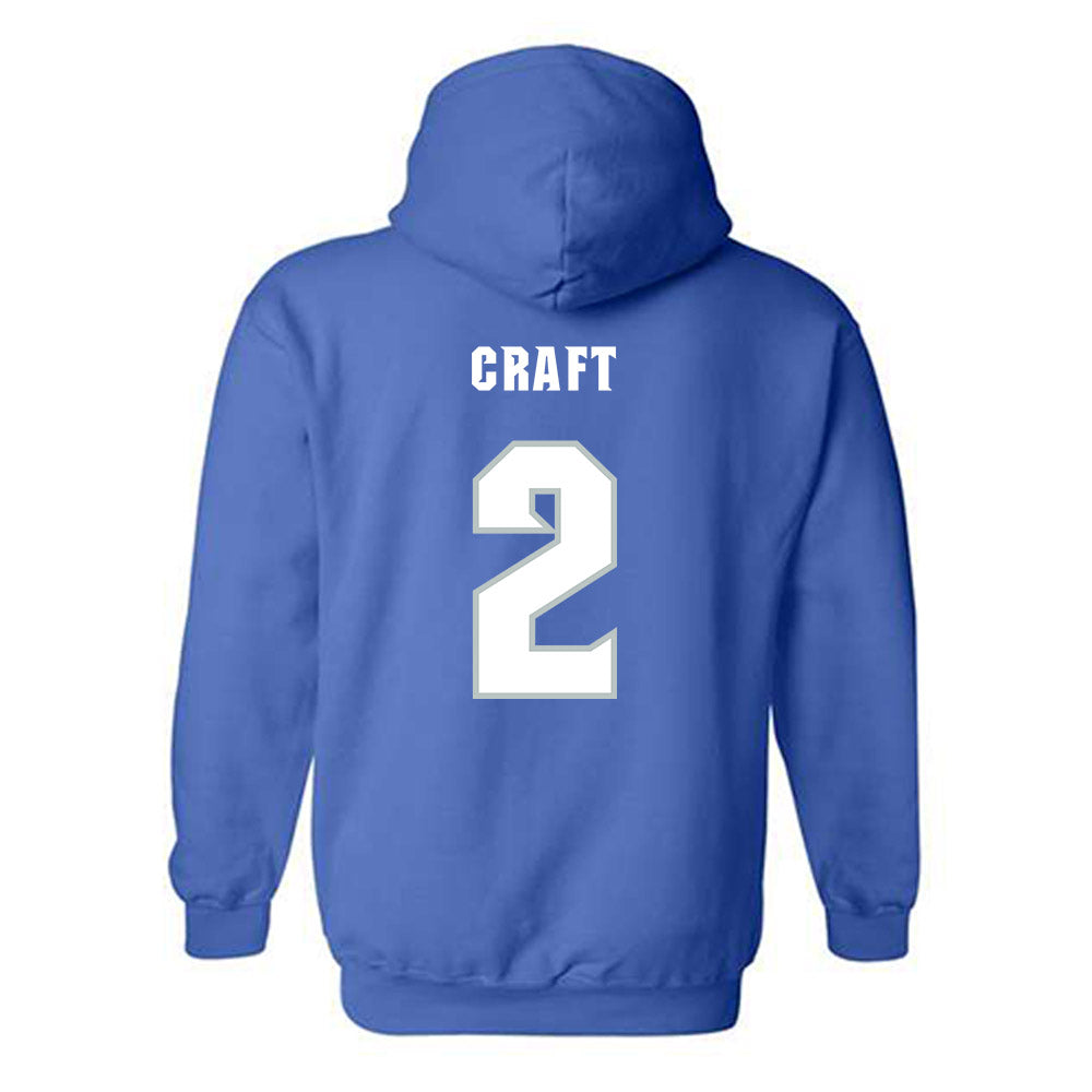 Seton Hall - NCAA Women's Basketball : Ja'Kahla Craft - Generic Shersey Hooded Sweatshirt-1