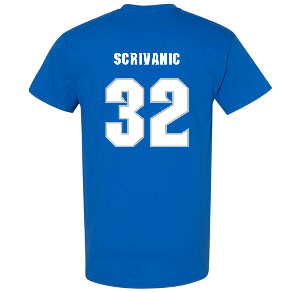 Seton Hall - NCAA Baseball : Frank Scrivanic - Generic Shersey T-Shirt-1