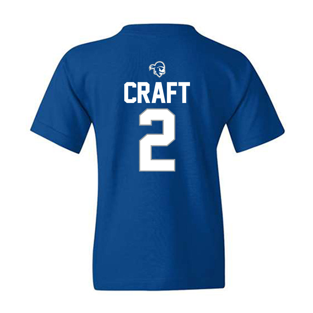 Seton Hall - NCAA Women's Basketball : Jakahla Craft - Classic Shersey Youth T-Shirt-1