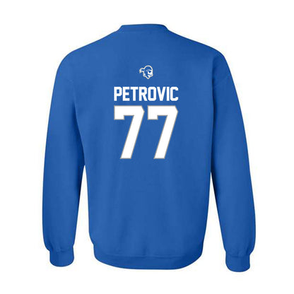 Seton Hall - NCAA Men's Basketball : Mihailo Petrovic - Classic Shersey Crewneck Sweatshirt-1