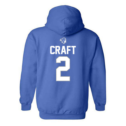 Seton Hall - NCAA Women's Basketball : Ja'Kahla Craft - Classic Shersey Hooded Sweatshirt-1