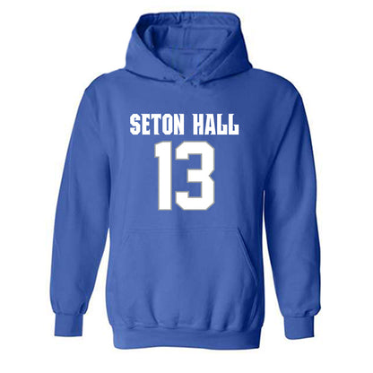 Seton Hall - NCAA Men's Basketball : Trey Parker - Classic Shersey Hooded Sweatshirt-0