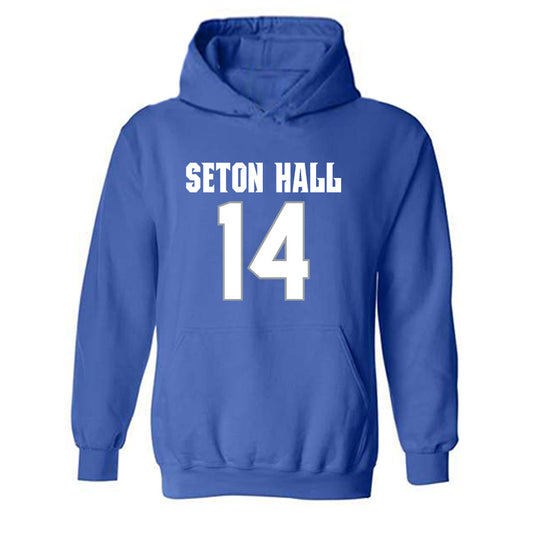 Seton Hall - NCAA Men's Basketball : AJ Staton-McCray - Classic Shersey Hooded Sweatshirt-0