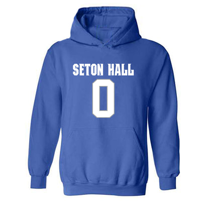 Seton Hall - NCAA Men's Basketball : Adam Clark - Classic Shersey Hooded Sweatshirt-0