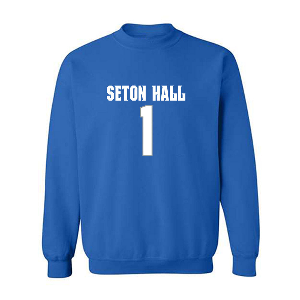 Seton Hall - NCAA Men's Basketball : Jacob Dar - Classic Shersey Crewneck Sweatshirt-0