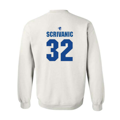 Seton Hall - NCAA Baseball : Frank Scrivanic - Fashion Shersey Crewneck Sweatshirt-1
