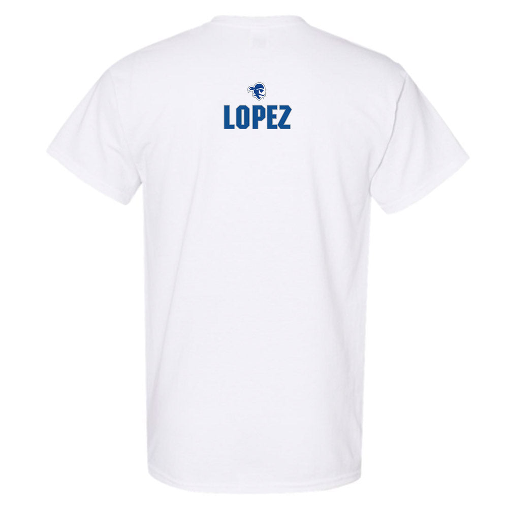 Seton Hall - NCAA Women's Cross Country : Destiny Lopez - Fashion Shersey T-Shirt-1