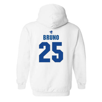 Seton Hall - NCAA Baseball : Gregory Bruno - Fashion Shersey Hooded Sweatshirt-1