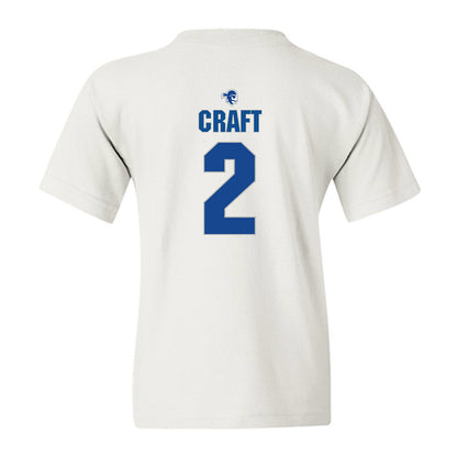 Seton Hall - NCAA Women's Basketball : Jakahla Craft - Fashion Shersey Youth T-Shirt-1