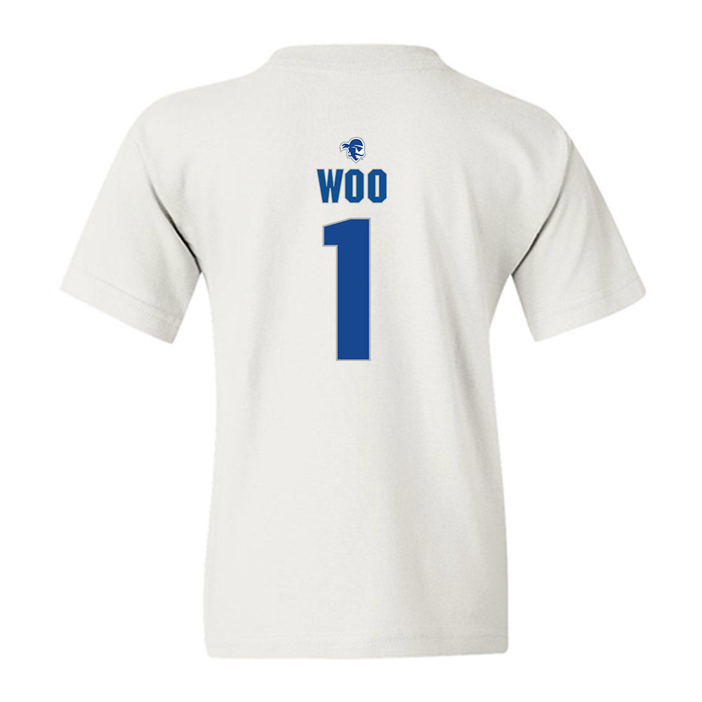 Seton Hall - NCAA Women's Volleyball : Mason Woo - Fashion Shersey Youth T-Shirt-1
