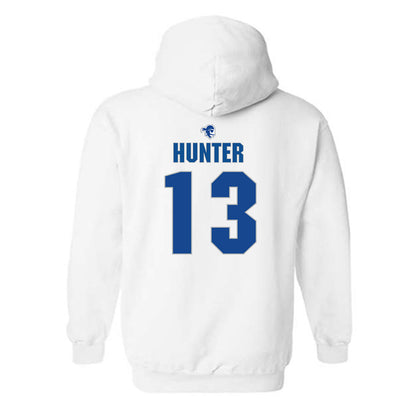 Seton Hall - NCAA Women's Basketball : Messiah Hunter - Fashion Shersey Hooded Sweatshirt-1