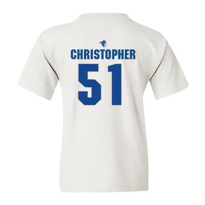 Seton Hall - NCAA Baseball : Mason Christopher - Fashion Shersey Youth T-Shirt-1