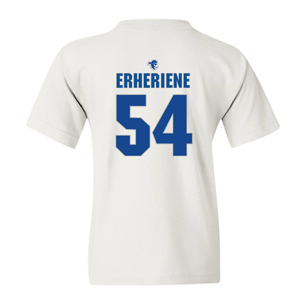 Seton Hall - NCAA Men's Basketball : Godswill Erheriene - Fashion Shersey Youth T-Shirt-1