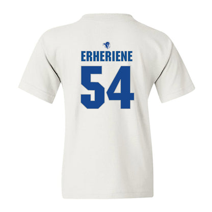 Seton Hall - NCAA Men's Basketball : Godswill Erheriene - Fashion Shersey Youth T-Shirt-1