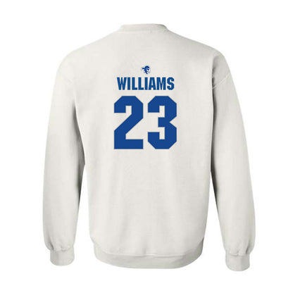 Seton Hall - NCAA Men's Basketball : Michael Williams - Fashion Shersey Crewneck Sweatshirt-1